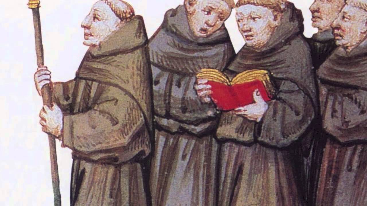 Монахи францисканцы средневековья